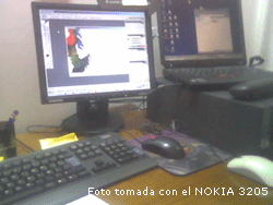 Foto tomada con el Nokia 3205